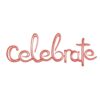 Celebrate Foil balloon 46 inches
