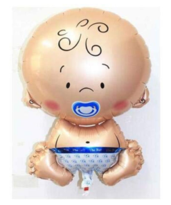 Baby Boy Shower Birthday Balloons - Its a Boy Birthday Party Foil Balloon