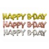 Happy B-Day Single Piece Foil Balloon