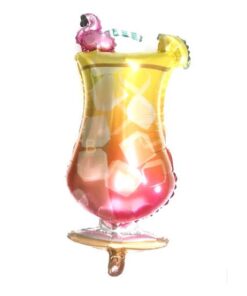Mocktail Glasses foil Balloons