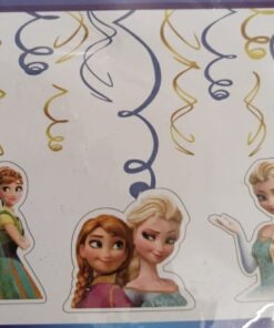 Frozen Theme Tassel Dangler for Happy Birthday Party Decoration