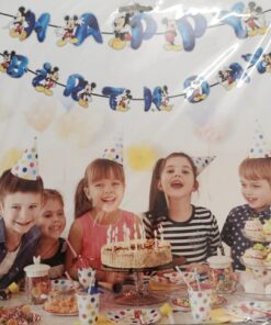 Happy Birthday Mickey Mouse Dangler for Birthday Decoration