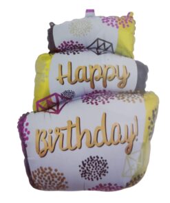 Cake Happy Birthday Foil Balloons for Party Decorations 43 inches