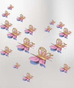 3D Butterfly Wall Decoration (12 PCS)