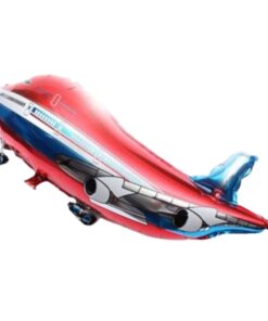 Red Aeroplane Foil Balloon