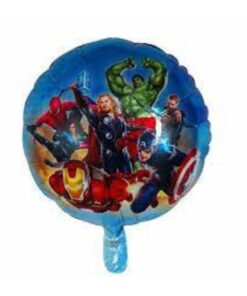 Party Decor Mall – Round Shape avengers Foil Balloon