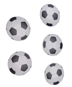 Football Cardstock Cutouts for Happy Birthday Decorations - 12Pcs