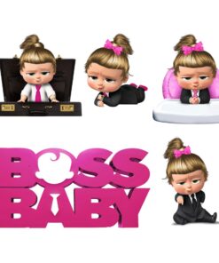 Boss Baby Girls Cutouts - (10 Pieces)