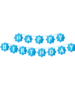 Frozen Theme Birthday Banner - 13 Pcs