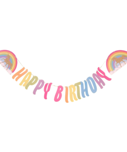 Unicorn Supershape Birthday Banner (15 Pcs)