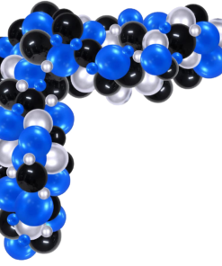 Blue Black Space/Astraunaut/Boss Baby Theme Latex Balloons - Set of 100