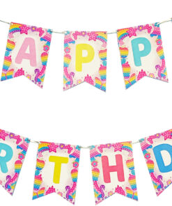 Pop-it Banner Birthday Party Decorations