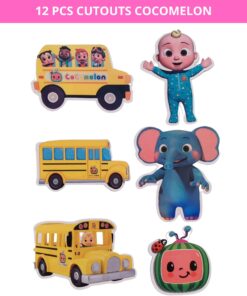 Cocomelon Theme Cutout (12 Pcs)