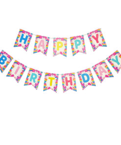 Pop It Birthday Banner (13 Pieces)