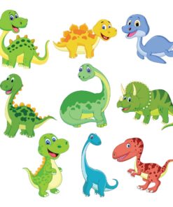 Dinosaur Cut Outs (12 Pcs)