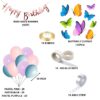 Butterfly Theme Birthday Balloon Decoration DIY Kit (76 Pcs)