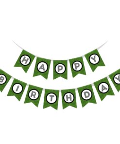 Happy Birthday Banner - Football