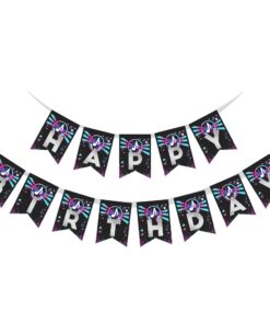 Happy Birthday Banner - Music Theme