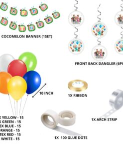 melon Theme Birthday Balloon Decoration DIY Kit (100 Pcs)