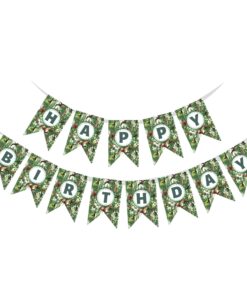 Dinosaurs Happy Birthday Banner
