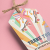 Skate Theme Birthday Favour Tags (2 x 3.5 inches/250 GSM Cardstock/Multicolour/30Pcs)