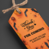 Halloween Theme Party Favour Tags -