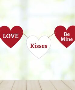 Valentines Day Heart Bunting