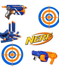 Nerf Theme Cutout (6 inches/250 GSM Cardstock/Mixcolour/12Pcs)