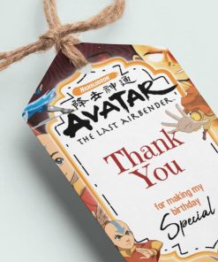 Avatar Theme Thank You Cards & Return Gift Tags - 30Pcs, 2x3.5, 250 GSM Cardstock (Avatar)