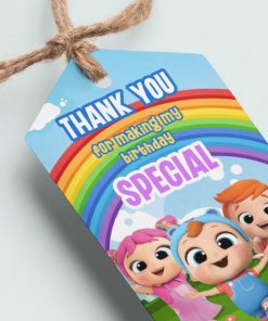 Little Angel Theme Thank You Cards & Return Gift Tags - 30Pcs, 2x3.5, 250 GSM Cardstock (Little Angel)