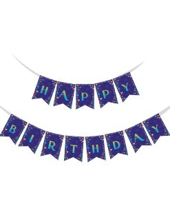 Encanto Theme Happy Birthday Banner (6 Inches/250 GSM Cardstock/Mixcolour/13Pcs)